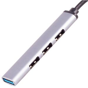 Produktbild für USB-Hub S-Conn 13-50002, silber