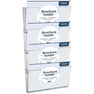 Produktbild für Prospekthalter Europel 350104, transparent