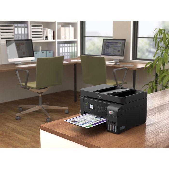 Epson Multifunktionsgerät Ecotank Et 4800 30 € Cashbackadf Kopierer Fax Scanner Drucker 1268