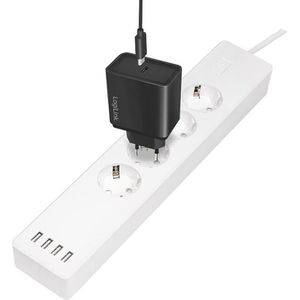 Produktbild für Steckdosenleiste LogiLink SH0104, mit 1,5m Kabel