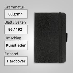 Produktbild für Notizbuch Westcott E-1744843 00, Kunstleder Hardcover