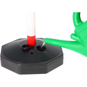 Produktbild für Absperrpfosten Böttcher-AG rot/weiß, aus Kunststoff