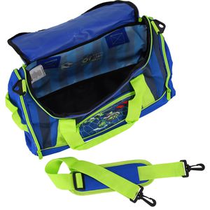 Produktbild für Sporttasche Spirit Fußball No.1, TTS 402340, blau / grün