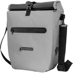Produktbild für Gepäckträgertasche Radgeist PRF-20-76, grau, 20 Liter