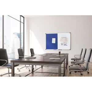 Produktbild für Kombitafel Bi-Office Maya XA1222170, 2 in 1, blau / weiß
