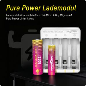 Produktbild für Akku-Ladegerät Ansmann Pure Power 1001-0181
