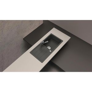 Produktbild für Spülbecken SCHOCK Formhaus D-100L, asphalt