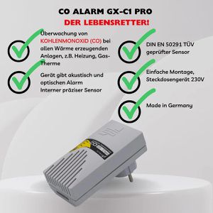 Produktbild für CO-Melder Schabus GX-C1pro