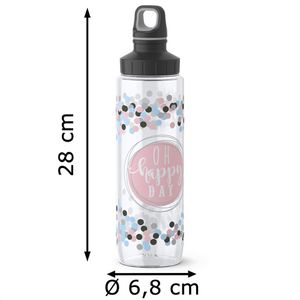 Produktbild für Trinkflasche Emsa Drink2Go Tritan 518309 Happy Day