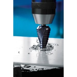 Produktbild für Stufenbohrer EXACT 07039, Set, HSS-TiAlN-Stahl