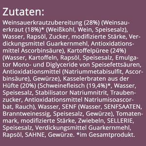 Produktbild für Fertiggericht Du-darfst Kasslerbraten