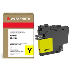 Produktbild für Tinte AgfaPhoto für Brother LC-426Y, gelb