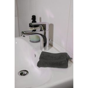 Produktbild für Waschlappen Julie-Julsen anthrazit, 15 x 21 cm