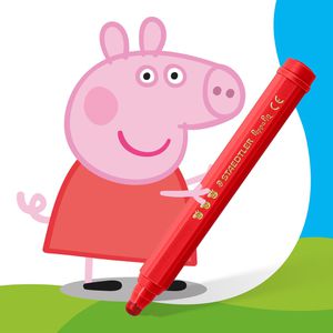 Produktbild für Filzstifte Staedtler Noris junior Peppa Pig 329 L1