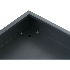 Produktbild für Mähroboter-Garage Mendler HWC-L45, eiche, aus WPC und Metall
