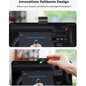 Produktbild für Webcam Obsbot Meet Flip, OWB-2510-CE, grau