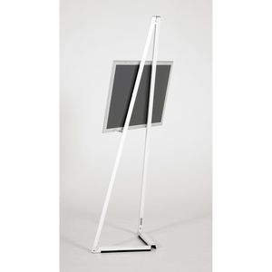 Produktbild für Staffelei Update-Displays Aluminium, weiß