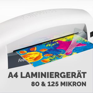 Produktbild für Laminiergerät Fellowes Lunar, mit 2 Rollen, A4