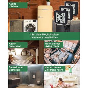 Produktbild für Thermo-Hygrometer Technoline 06662, WS 9425, digital