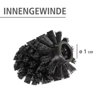 Produktbild für WC-Bürstenkopf Wenko 24090800, schwarz, 10 Stück
