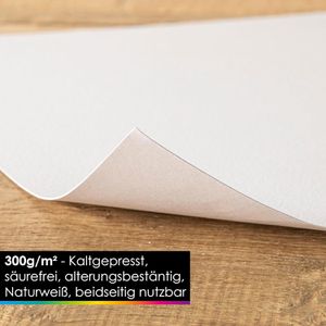 Produktbild für Aquarellpapier OfficeTree 4786, Block, A5