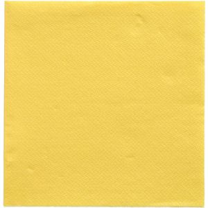 Produktbild für Servietten Papstar 89602, Daily Collection, gelb