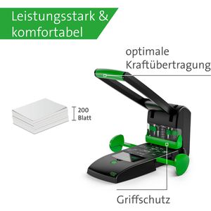 Produktbild für Locher Novus B 2200, re+new, schwarz