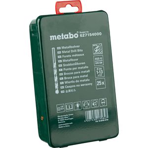 Produktbild für Bohrer Metabo HSS-G-Bohrerkassette SP, 627154000