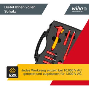 Produktbild für Steckschlüssel Wiha 43025, 7209NK2001, 21-teilig