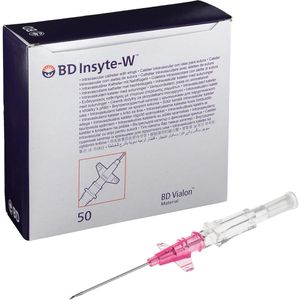 Produktbild für Kanülen BD Insyte-W Venenverweilkatheter mit Flügeln, 50 Stück