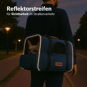 Produktbild für Tiertransportbox CADOCA aus Stoff