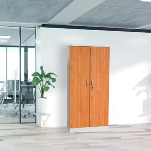 Produktbild für Aktenschrank G-Office FLC/WD.19, aus Metall / Holz