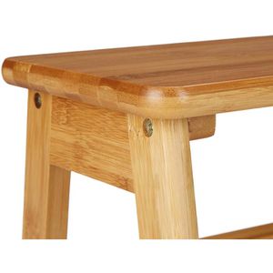 Produktbild für Fußbank Relaxdays 10020264, Bambus
