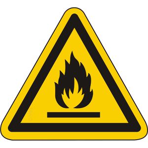 Hinweisschild Abtec ISO 7010 W021, Folie