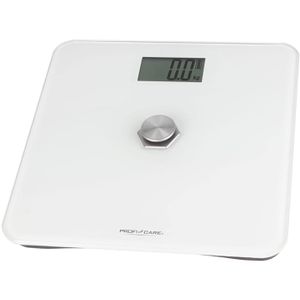 Personenwaage Proficare PC-PW 3112, kinetisch, weiß
