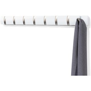 Produktbild für Garderobenleiste Umbra Flip 8, 318858-660, weiß