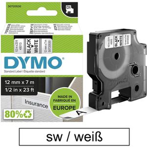 Dymo D1 Schriftband 53710 24mm schwarz-transp 2,64€/m für 450 PC II PnP 500TS