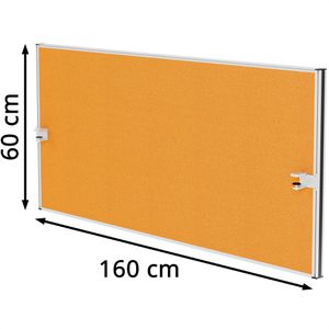Produktbild für Tischtrennwand Böttcher-AG Frame, gelb