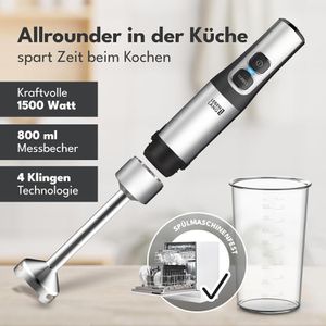 Produktbild für Stabmixer LEBENLANG LBL104, Set