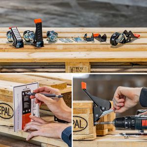 Produktbild für Schwerlastrolle HMF 7650, Lenkrolle, absenkbar