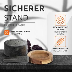Produktbild für Mörser ECENCE 42010102, mit Stößel