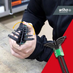 Produktbild für TX-Winkelschlüssel Wiha ErgoStar, 43847