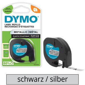 Schriftband Dymo 91228, LetraTag, S0721750, 12mm