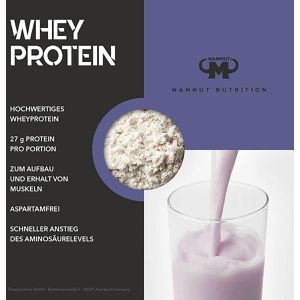 Produktbild für Proteinpulver Mammut Whey Protein, 1 kg