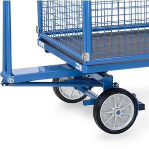 Produktbild für Handwagen Fetra 6433V, mit 4 Gitterwänden