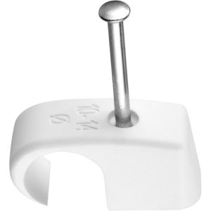 Nagelschellen REV-Ritter Expressschelle, aus Kunststoff, weiß