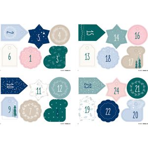 Produktbild für Adventskalender Folia 64121, Basic
