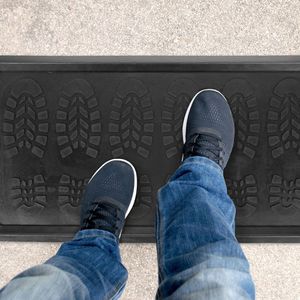 Produktbild für Schuhabtropfschale Relaxdays 10046460, aus Gummi