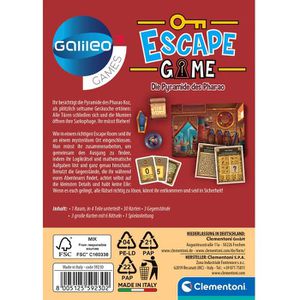 Produktbild für Kartenspiel Galileo 59230 Escape Game