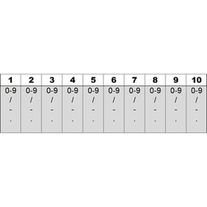 Produktbild für Ziffernstempel Trodat Classic 15310